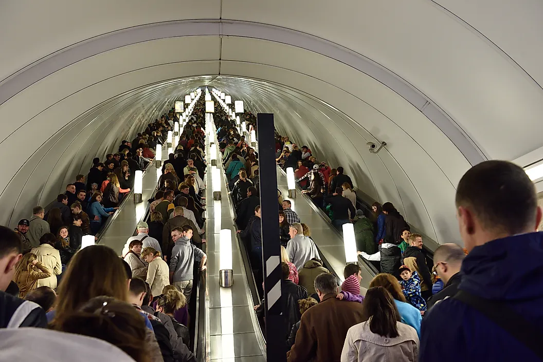 deepest metro stations in the world - 24967